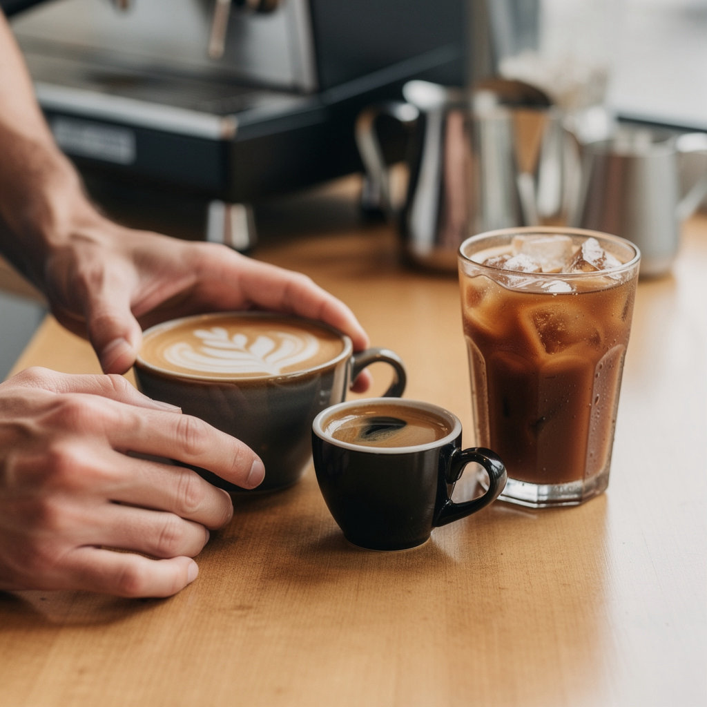 DEAN Coffee Shop selection of freshly brewed coffee and espresso beverages in Goleta