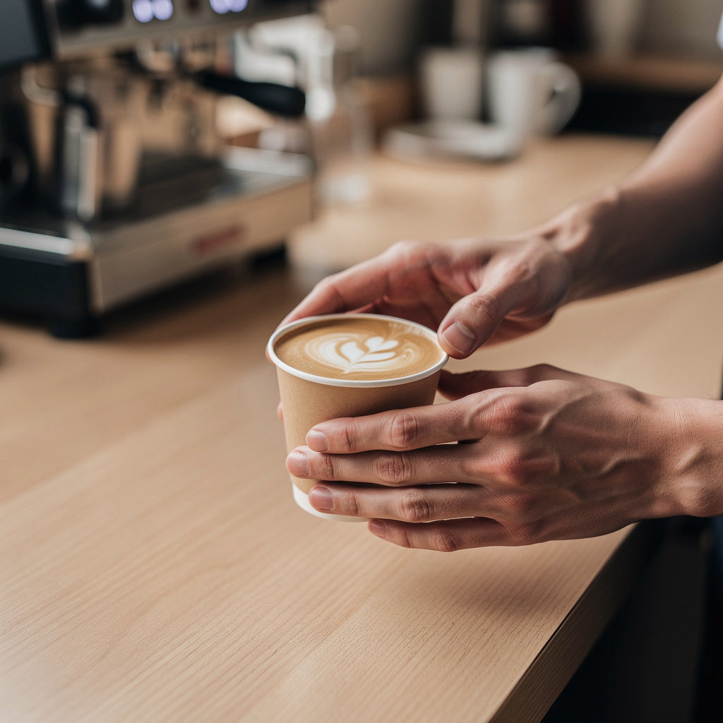 DEAN Coffee Shop at Los Carneros Business Center in Goleta, a convenient morning coffee stop for commuters and locals